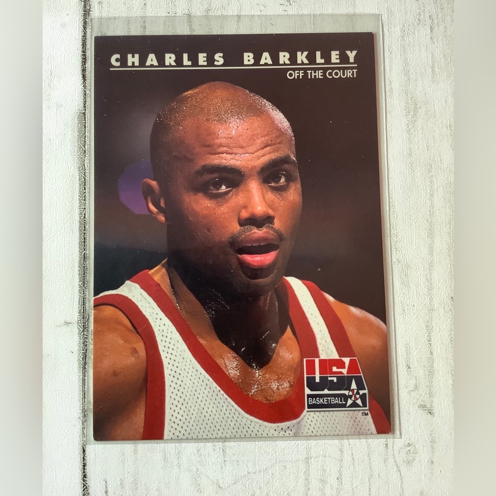 1992 SkyBox USA - #5 - Charles Barkley - USA